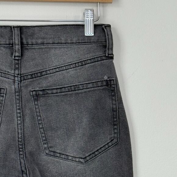 NWT RE Generation High-Rise MOM Mindful Jeans Size 1/25 Black Distressed - Picture 9 of 12